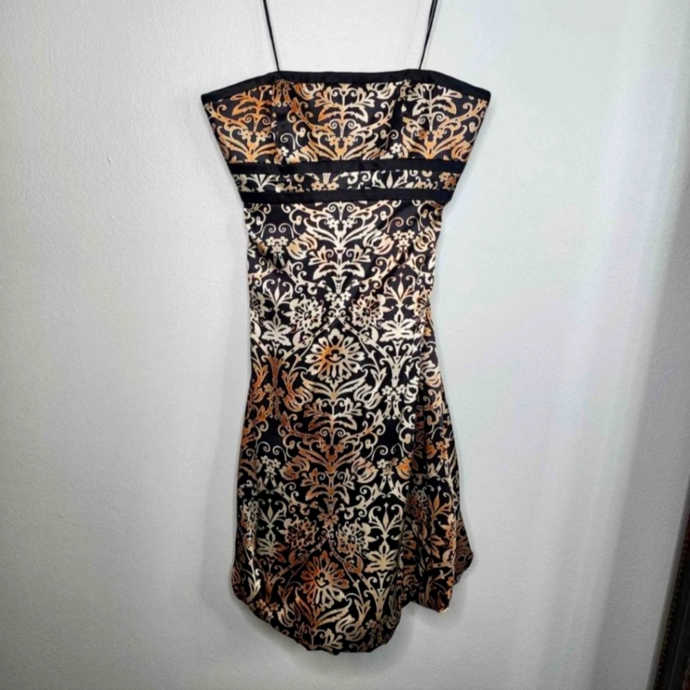 Vintage Badgley Mischka Silk Dress